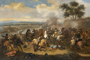 Battle of the Boyne during Williamite War