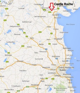 Castle Roche Ireland Map